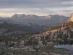 Mt Conness, Vogelsang Lake