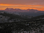 Mt Conness at sunset