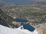 Hanging Basket Lake, Townsley Lake, Evelyn Lake