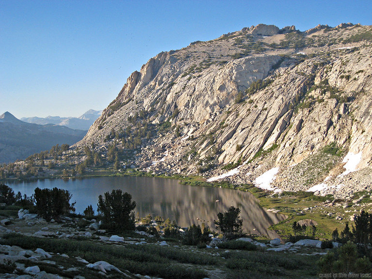 Fletcher Peak, Vogelsang Lake