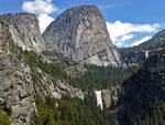 Mt Broderick, Liberty Cap, Nevada Falls, Vernal Falls