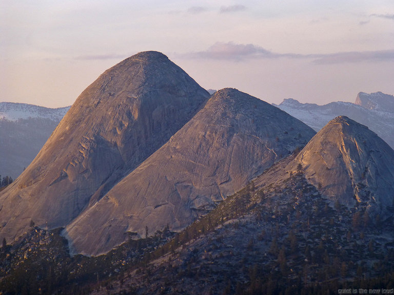 Mt Starr King at Sunset