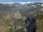 Mount Broderick, Liberty Cap, Vernal Falls, Nevada Falls