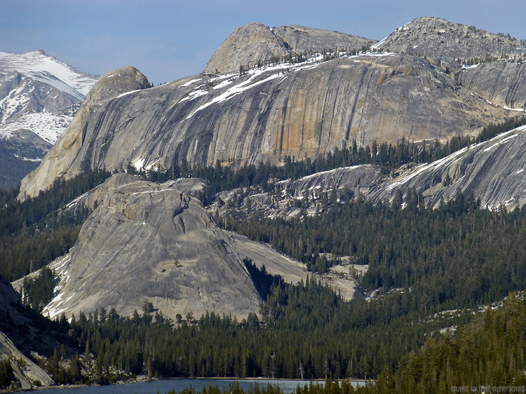 Pywiack Dome, Medlicott Dome, Tenaya Lake