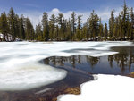 Lake off Clouds Rest trail