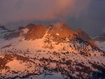 Echo Peaks at sunset