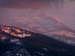 Clark Range at sunset