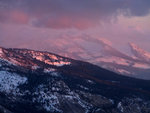 Clark Range at sunset