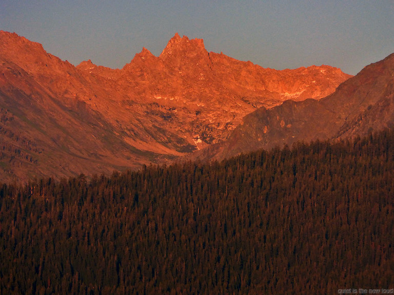 Peak behind Empire Mountain