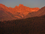 Peak behind Empire Mountain