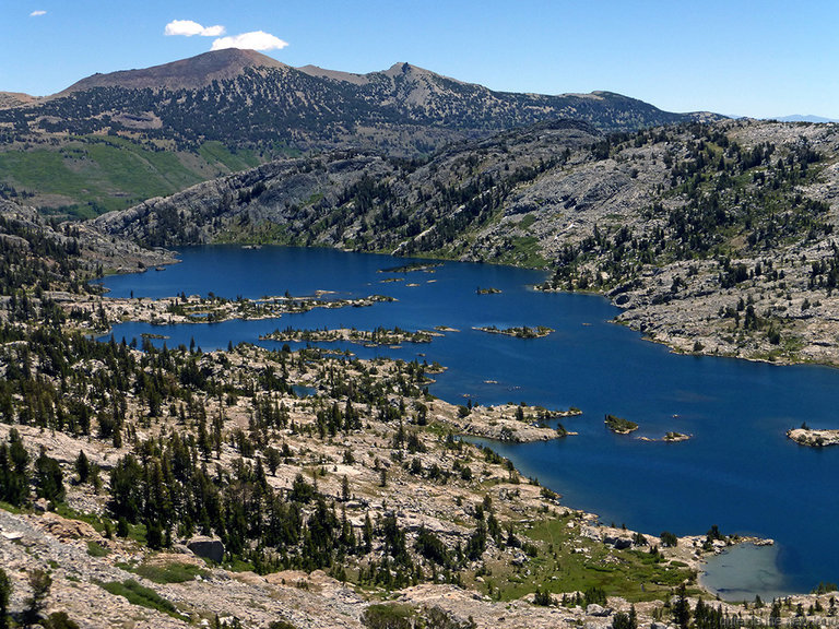 Garnet Lake, San Joaquin Mountain, Two Teats