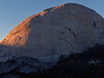 Half Dome at sunset