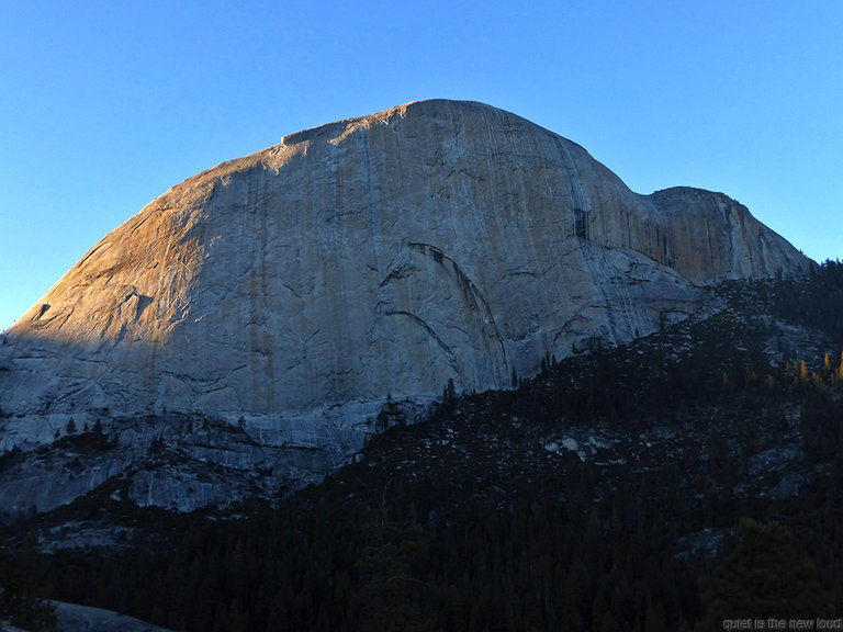 Half Dome at sunset