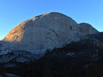 Half Dome at sunset