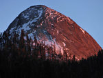 Mt Starr King at sunset