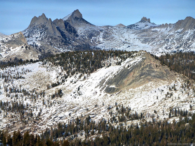 Echo Peaks, Echo Ridge, Cockscomb, Sunrise Mountain