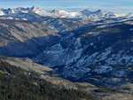 Mt Ansel Adams, Foerster Peak, Long Mountain, Merced River