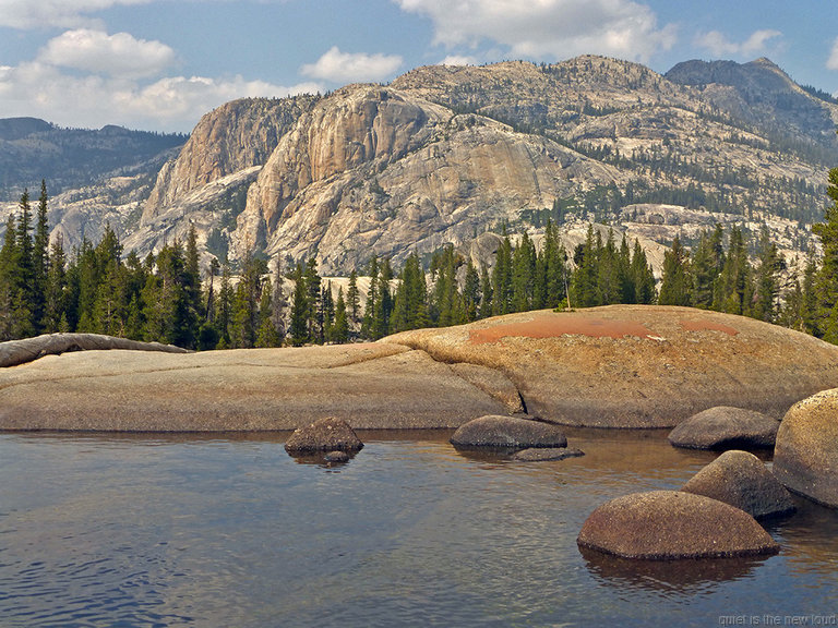 Tuolumne River, Red Dome, Pluto Dome, Cold Mountain