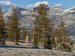 Tenaya Peak from Mt Watkins