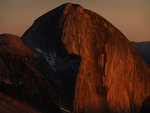 Half Dome at sunset
