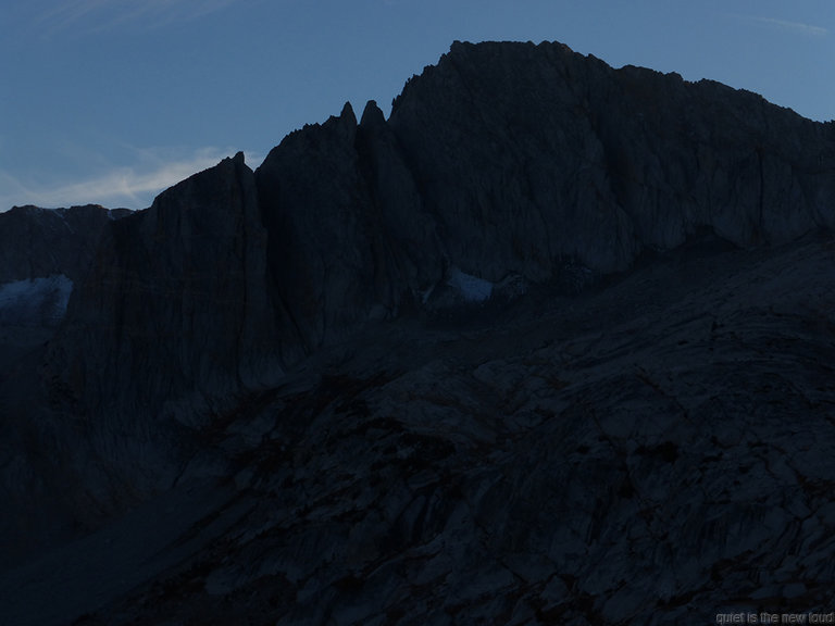 North Peak at sunset