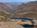 Cascade Lake, Steelhead Lake, Shamrock Lake, Lake Helen, Lundy Canyon