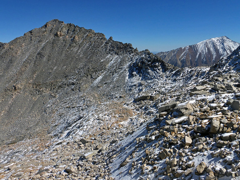 Pyramid Peak, Peppermint Pass, Mt Tom