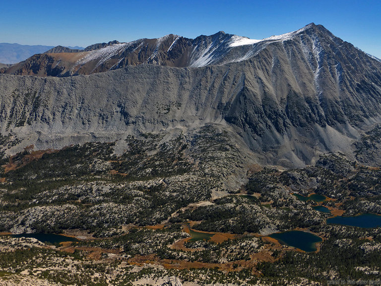 Wheeler Peak, Mt Morgan, Little Lakes Valley