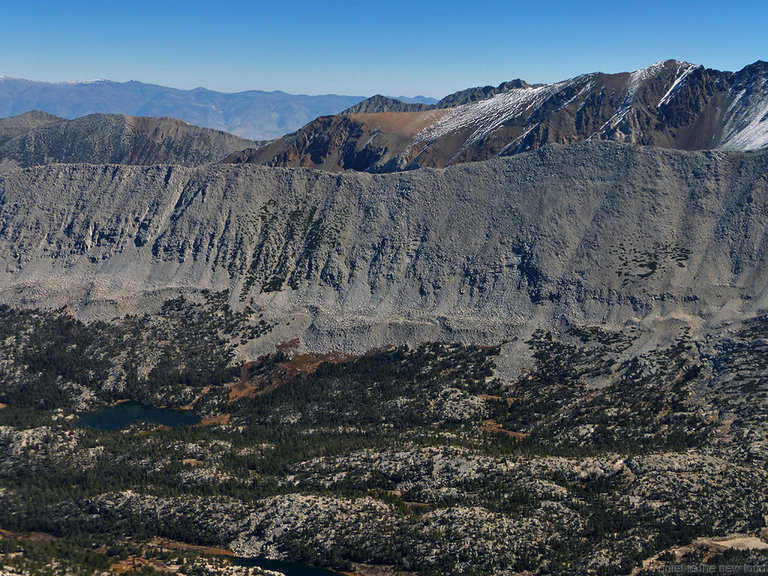 Wheeler Peak, slope of Mt Morgan, Little Lakes Valley