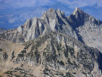 Spires west of Red and White Mountain