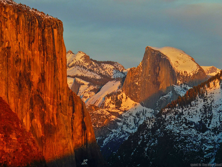 El Capitan, Half Dome