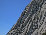 Climbers on Cathedral Peak