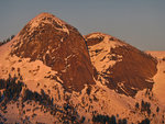 Mt Starr King at sunset