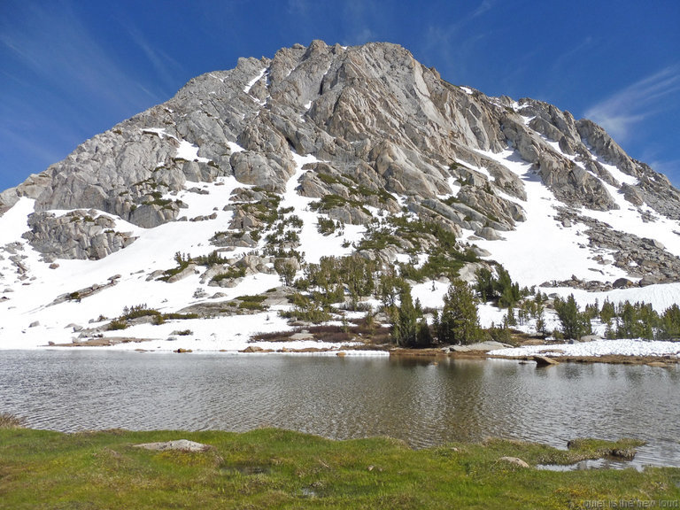 Fletcher Peak, Fletcher Lake