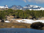 Mt Lyell, Simmons Peak, Parsons Peak