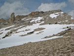 Hoffmann's Thumb and summit of Mt. Hoffmann