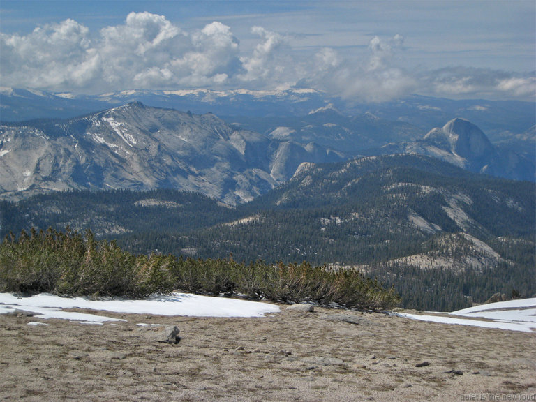 Clouds Rest and Half Dome
