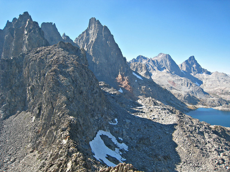 Kehrlein, Clyde Minarets, Mt Ritter, Banner Peak