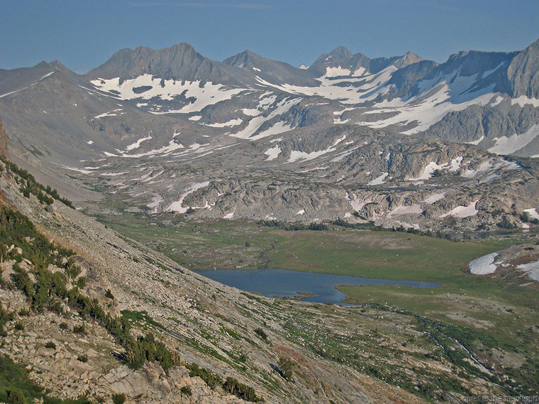 Simmons Peak, Gallison Lake