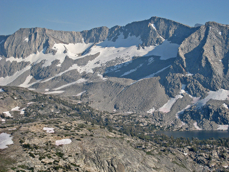 Peak 10253, Bernice Lake