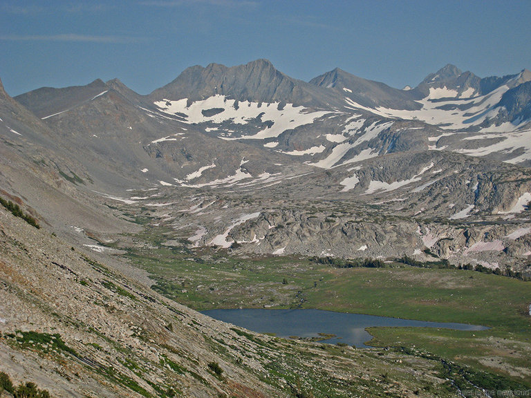 Simmons Peak, Gallison Lake