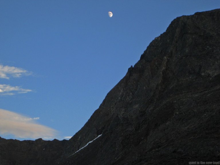 Moon over Mt. Dana